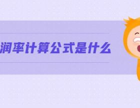 銷售利潤率和營業(yè)利潤率計算公式